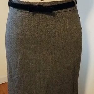 H&M tweed pencil skirt